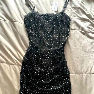 Windsor Heatstone Black Mini Dress